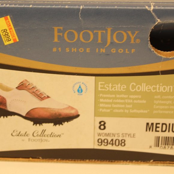 Womans FootJoy Estate Collection Golf Shoe - Picture 8 of 9